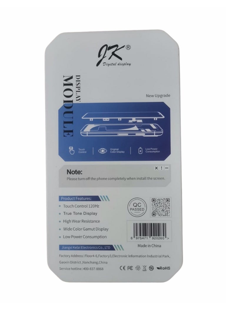 JK LCD screen for Apple iPhone 14 plus black  - Image 2