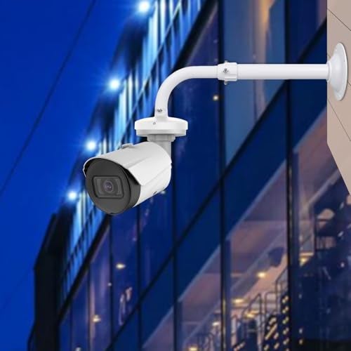 WiTi Security Camera Mount Bracket 6 inch Base,15.7inch-23.6 inch Extendable J-Pole Compatible with Reolink Amcrest IP Cameras, Solid Metal Mounting Bracket for Camera System Outdoor and Indoor - Image 2