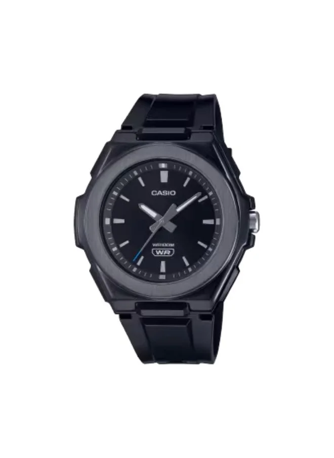 CASIO Women's Analog Display Watch With Black Resin Strap - LWA-300HB-1EVDF