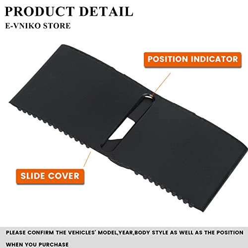 E-Vniko Shift Slider Center Console Slide Cover Compatible for Lexus IS250 IS350 2005-2013 Replace Gear Shift Position Slide Cover 35975-53020 - Image 3