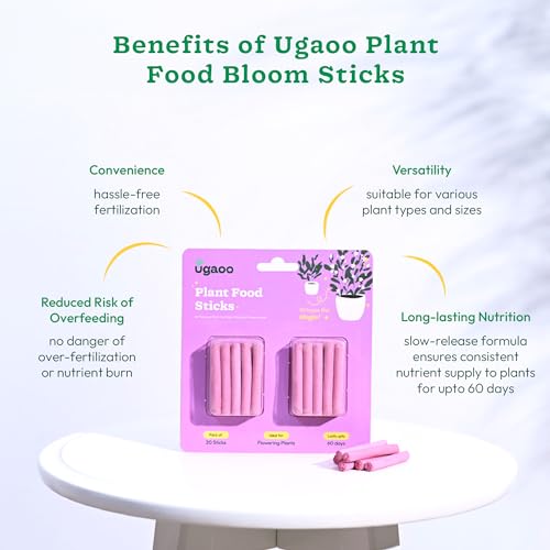UGAOO Plant Food Bloom Sticks for All Flowering Plants Home Garden - Pack of 20 - Image 3