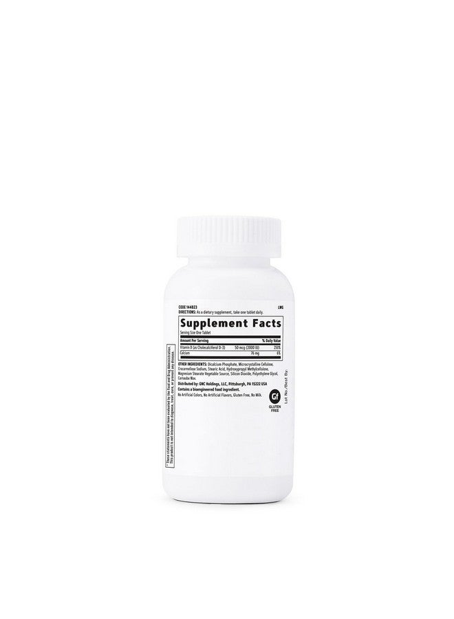 GNC Vitamin D3 50mcg Supplement, 2000 IU, Supports Teeth and Bone Health,180 Servings - Image 2