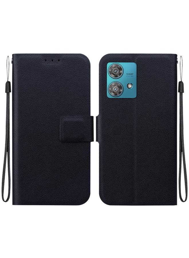 S-TOP Case For Motorola Edge 40 Neo Ultra-thin Voltage Magnetic Buckle Leather Phone Case - Image 1