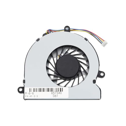 WeFly Laptop CPU Cooling Fan for Hp 15-Ac 15-Af 15-Ay 15-Ba 15-Bs 15-Be 15-Bf 15-Bd 15-Bw 15-Acxxx 15-Afxxx 15-Bsxxx 15-Ayxxx 250 G4 255 G4 14-R020Tpn-C116 Tpn-C125 Series813946-001 4-Pin Fan - Image 1