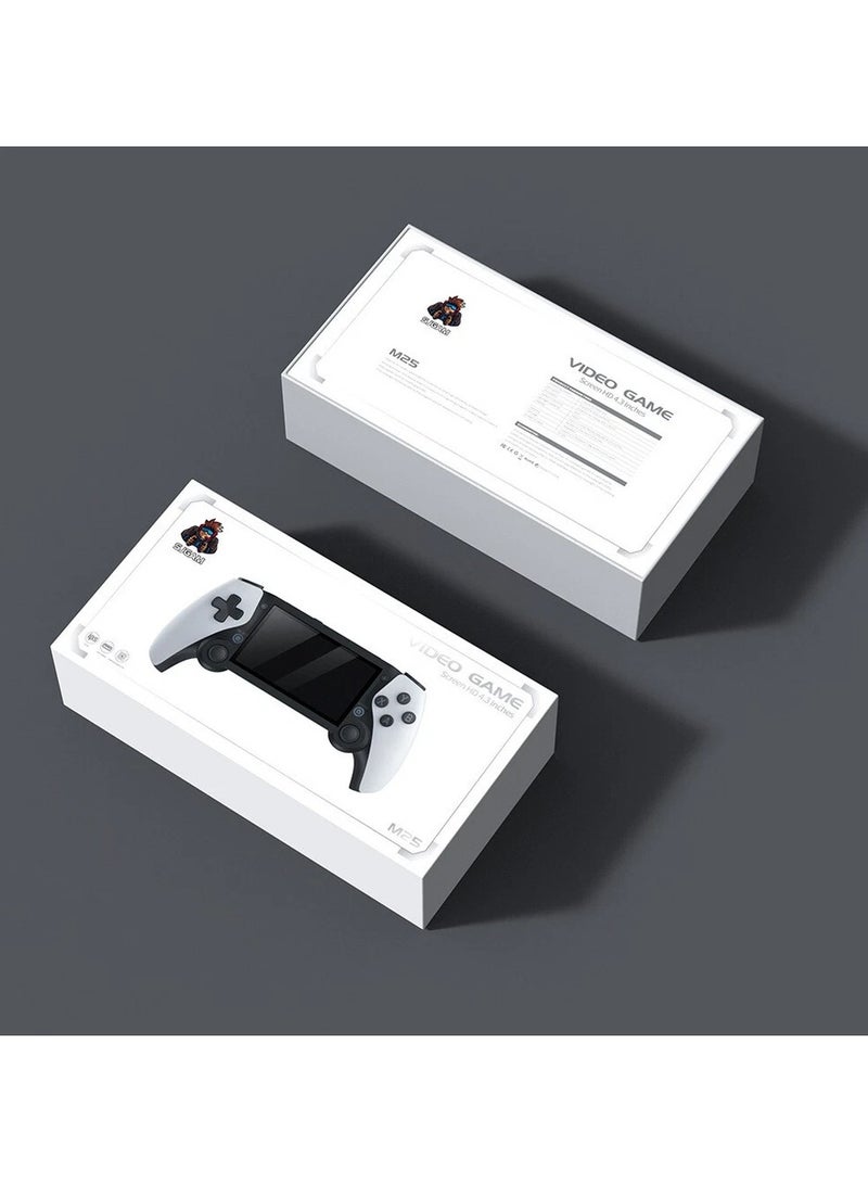 M25 Handheld Game Player, Portable Retro Game Console, 4.3 Inch Screen, Over 70,000 Games - Image 2