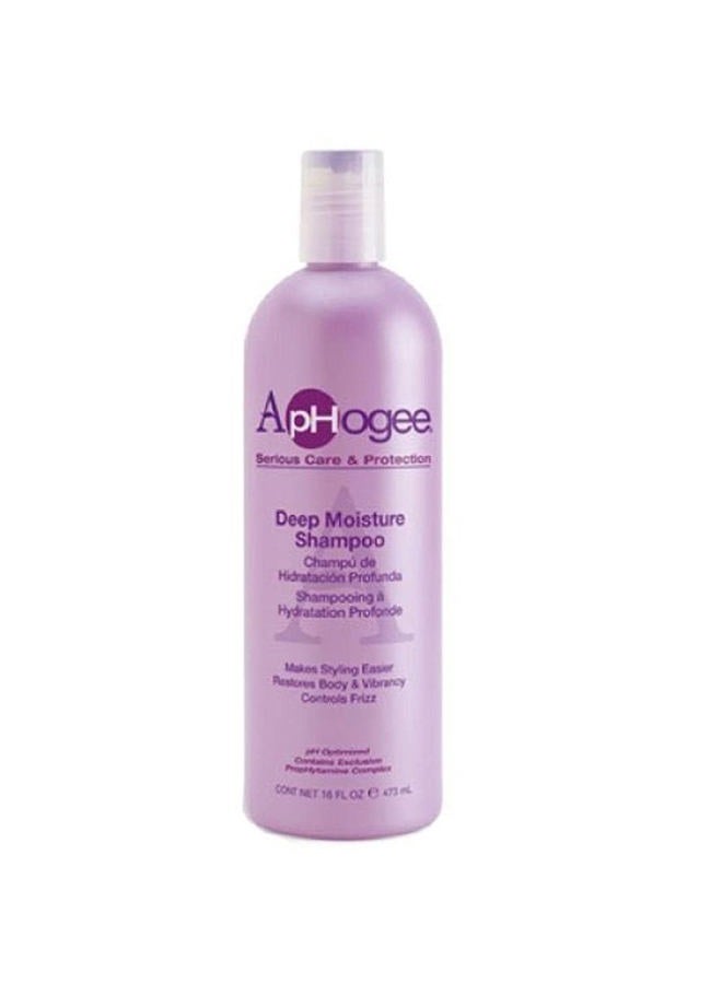 ApHogee Deep Moisture Shampoo, 16 Fl Oz - Image 1
