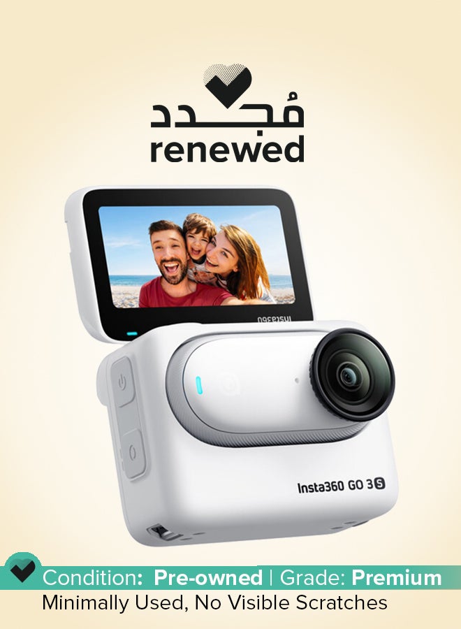 انستا 360 كاميرا أكشن Go 3S مجددة - Image 1