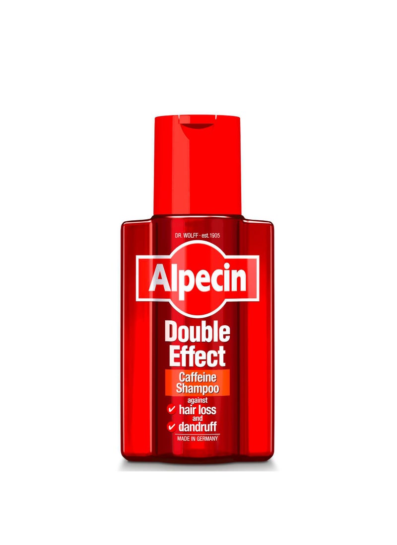 Alpecin New! Alpecin Double Effect Caffeine Shampoo Fights Against Dandruff & Hair Loss 200ml by ALPECIN 