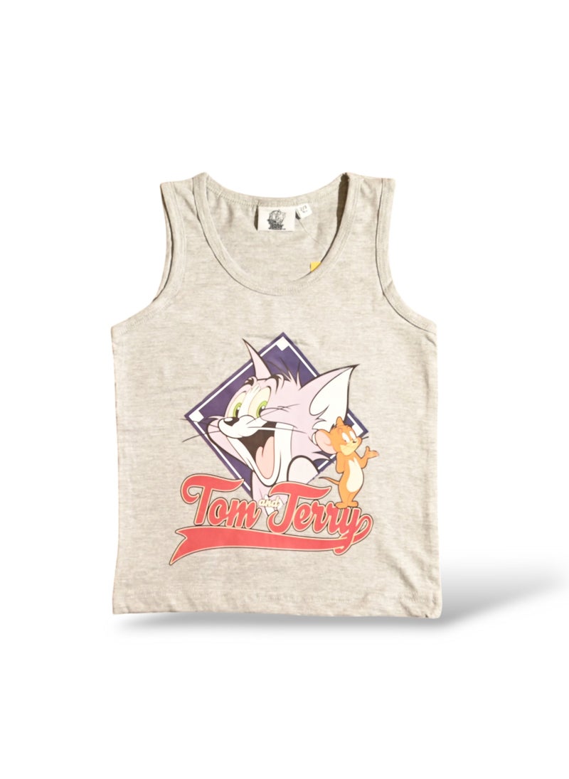 Tom And Jerry TOM & JERRY - ‬‪BOYS SLEEVELESS SHORT SET‬  - Image 2