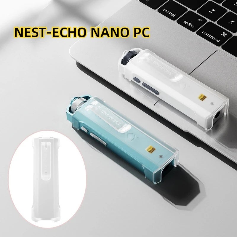 FiiO Snowsky Nest-echo Nano Back Clip Shell for Echo Nano MP3 Music Player Matte Texture Transparent PC Material 8330128 - Image 1