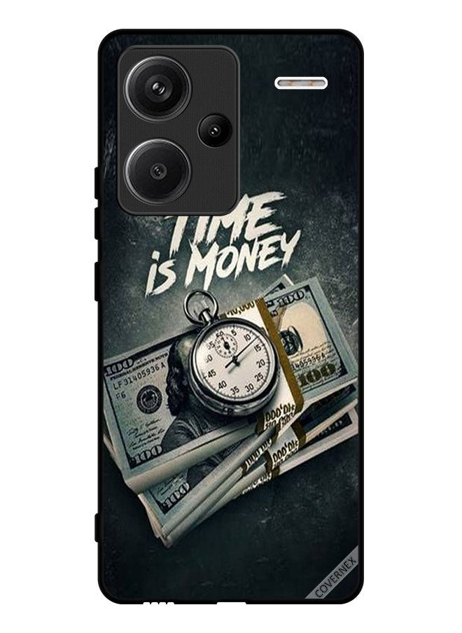 Covernex Protective Case Cover For Xiaomi Redmi Note 13 Pro Plus Time Is Money  - Image 1