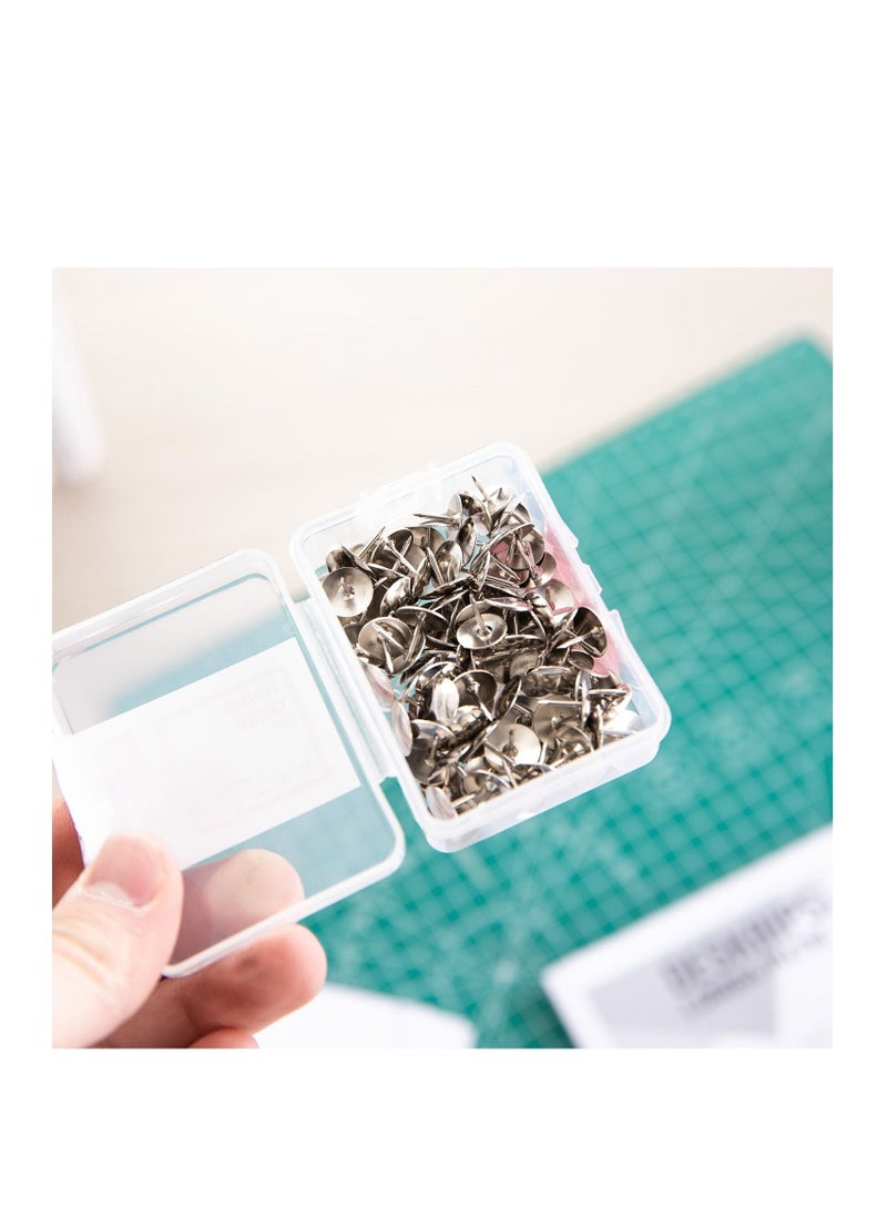 Deli 600-Piece Thumb Tack Silver  - Image 3