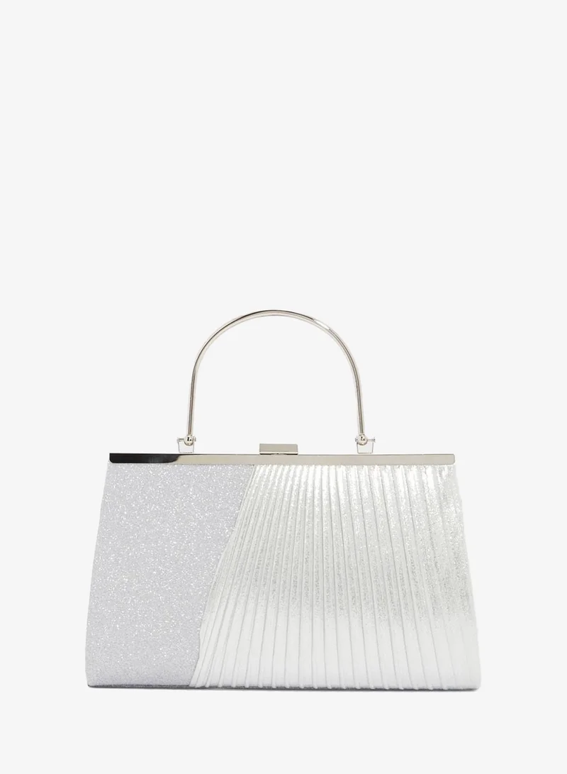 Ella Limited Edition Pleat Effect Clutch With Handle