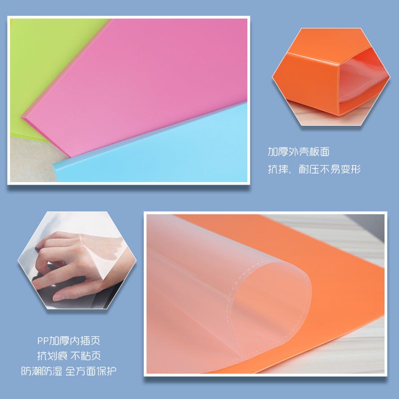 4K Data Book 8K Sketch Collection Book A2 Data Book A3 Folder 4K File Art Collection Album Printing - Image 4