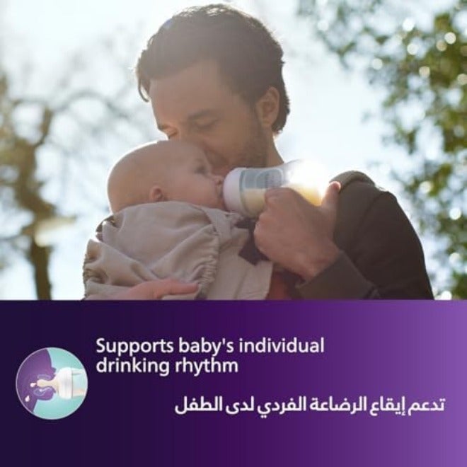 Avent Philips Avent Natural Response 125ml, Baby Feeding Bottle, BPA Free, 0 Months+ - Image 4