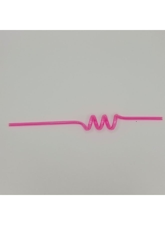 Daily Use Straws/drinking Straws For Restaurants Kitchens Various Sizes Colors Available-Color:Bright Powder-Specifications:6*265mm  - Image 1