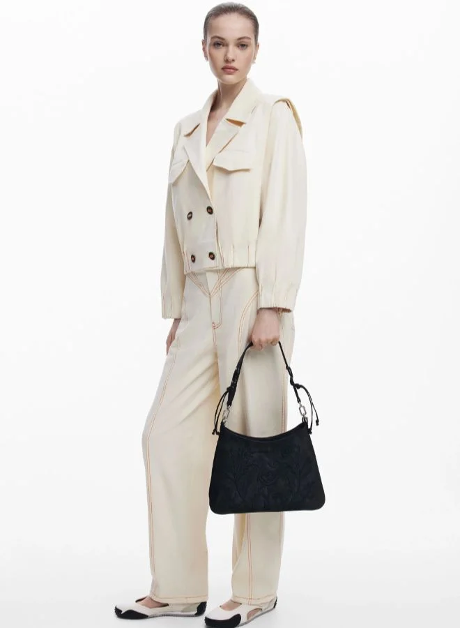 ديسيجوال حقيبة صغيرة ثلاثية الأبعاد بنقوش بارزة