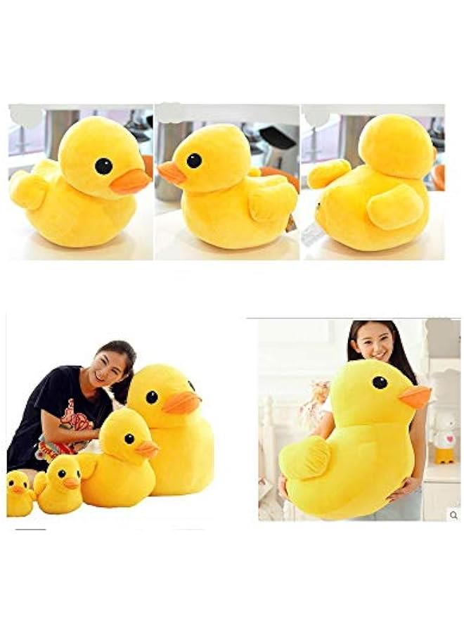 وسادة دمى على شكل بط أصفر محشوة من الفرو الناعم للغاية، لعبة قابلة للاحتضان، هدية للأطفال - Image 2