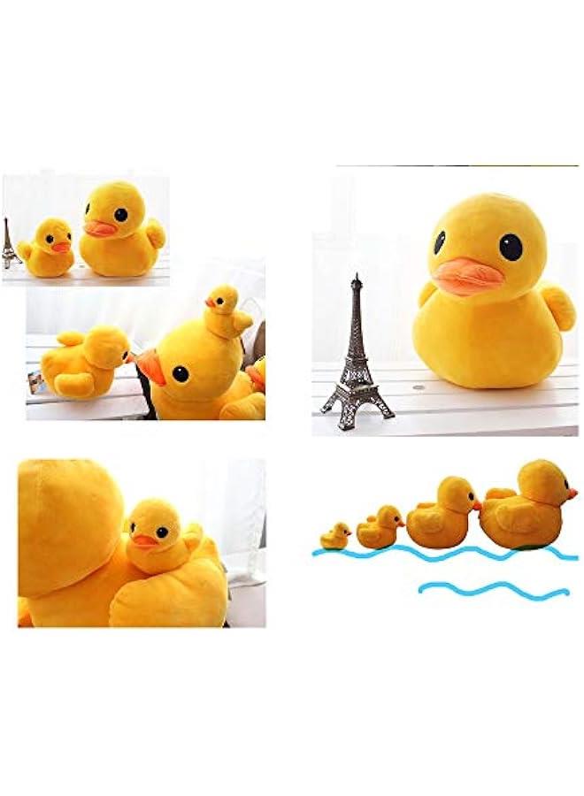 وسادة دمى على شكل بط أصفر محشوة من الفرو الناعم للغاية، لعبة قابلة للاحتضان، هدية للأطفال - Image 3