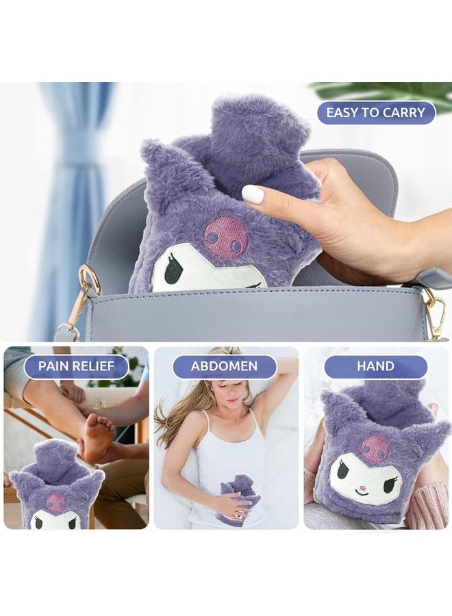 Hannea حقيبة الماء الساخن HANNEA® كورومي مع غلاف كورومي القابل لإعادة التعبئة، مضادة للتسرب من PVC، لتخفيف آلام الدورة الشهرية، تخفيف التقلصات، آلام الظهر - Image 4