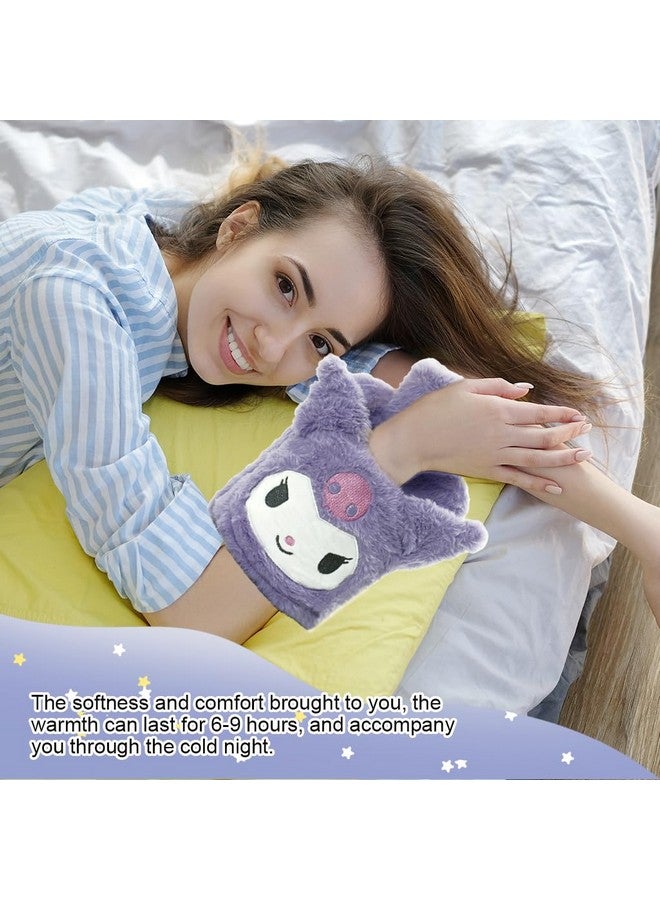 Hannea حقيبة الماء الساخن HANNEA® كورومي مع غلاف كورومي القابل لإعادة التعبئة، مضادة للتسرب من PVC، لتخفيف آلام الدورة الشهرية، تخفيف التقلصات، آلام الظهر - Image 5