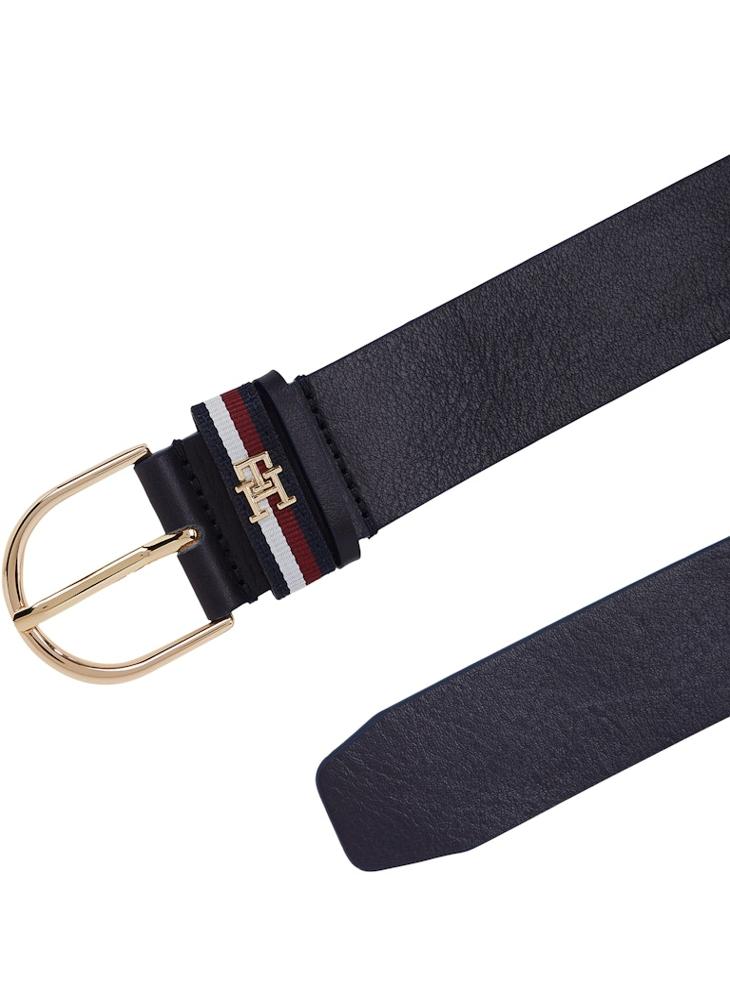 TOMMY HILFIGER Logo Detail Allocated Buckle Hole Belt  - Image 3