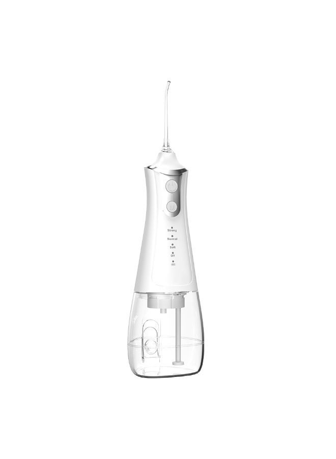 JWSISSIE Portable Water Dental Flosser For Teeth Cleaning Dental Oral Irrigator With 4 Modes Scalable 5 Jet Nozzles IPX7 Water Resistance 300ML - Image 2