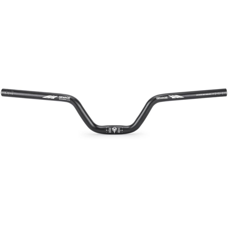 254 Bike Handlebar  30mm 55mm 70mm 90mm120mm Riser Handlebar  620mm Aluminium Alloy Mountain Bike Bicycle Handlebars 25490mm Rise
