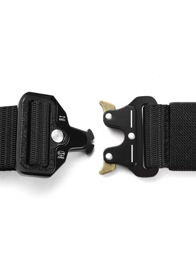 Goolsky Simple Tactical Belt Casual Outdoor Waist Belts Automatic Buckle Belt Jeans Dress Pants Accessories For Women Men - Image 4