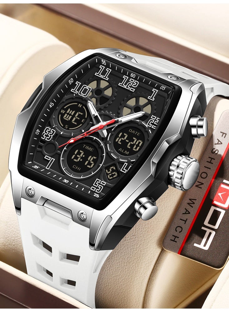 Sanda Fashion Men's Electronic Watch Sports Multi functional Waterproof Night Light Men's Electronic Watch - Image 1