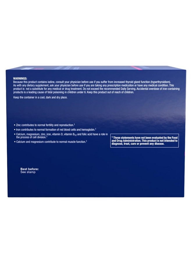 Orthomol - Orthomol Natal, Prenatal Nutritional Support for Fertility, Pregnancy and Lactation, Comprehensive Vitamins, Minerals & Essential Nutrients 30 Count (Pack of 1) - Image 1