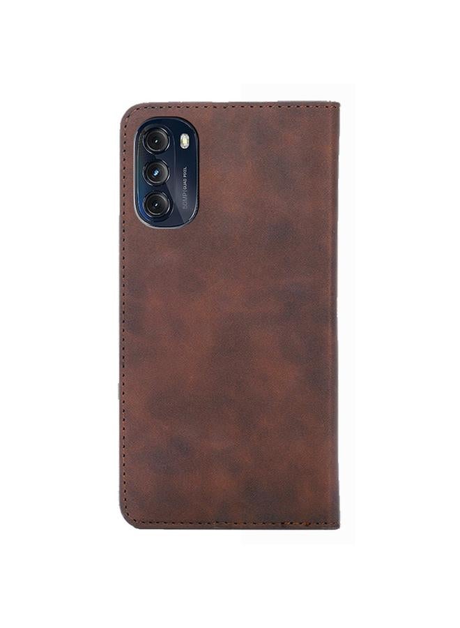 اس-توب جراب لهاتف Motorola Moto G 5G 2022 جراب هاتف جلدي مغناطيسي أفقي قابل للطي - Image 3