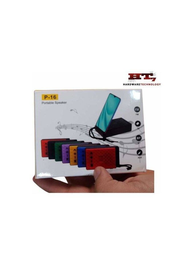 ماركة غير محددة - راديو 6*1 بيشتغل بلوتوث  وكارت ميموري و فلاشه بطاريه قويه تقعد معاك 4ساعات متوفر لون احمر  TR - Image 1