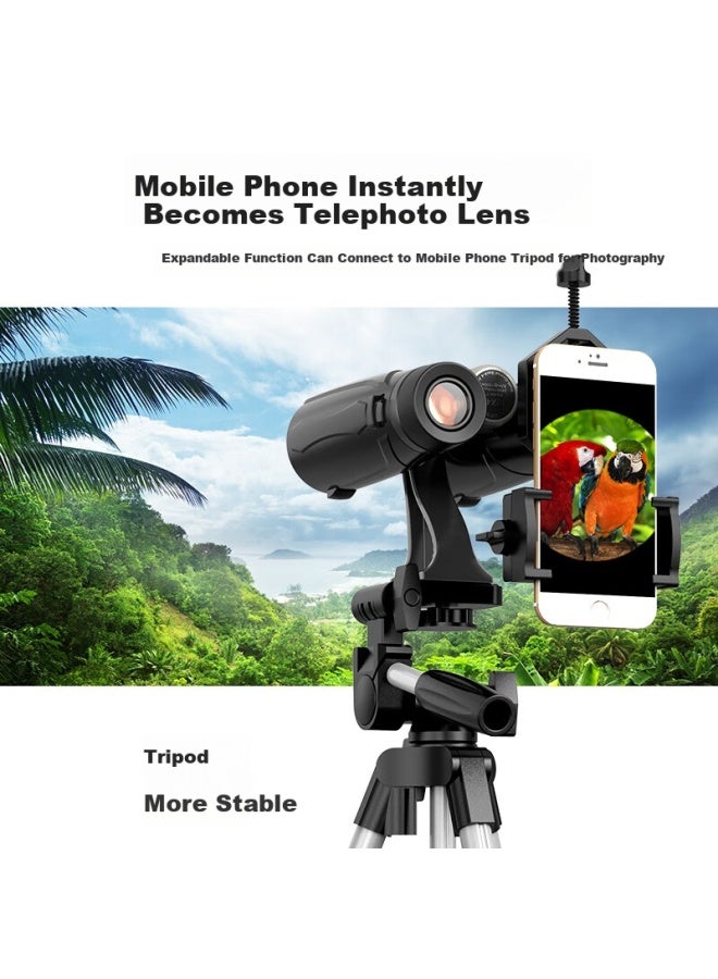 Leaysoo Phantom 12x42ed High Definition High Magnification Nitrogen-filled Waterproof Wide-angle Binoculars Outdoor Travel Telescope - Image 4