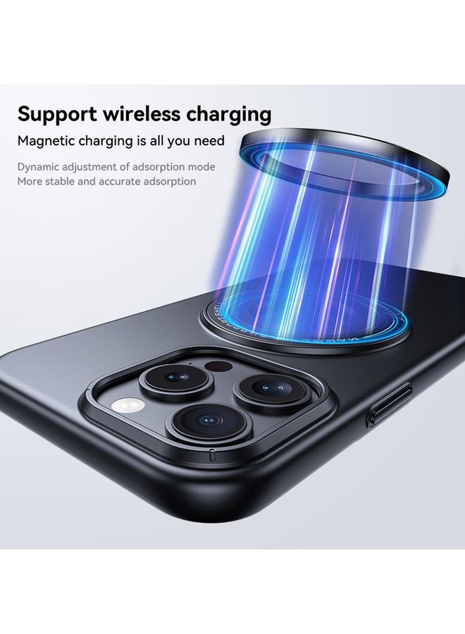 S-TOP Case For iPhone 16 Pro Matte Magsafe Magnetic Phone Case with Trolley Holder - Image 3