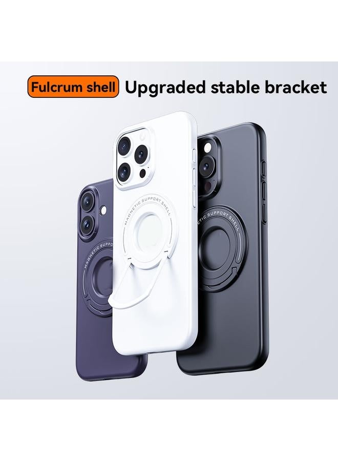 S-TOP Case For iPhone 16 Pro Matte Magsafe Magnetic Phone Case with Trolley Holder - Image 2