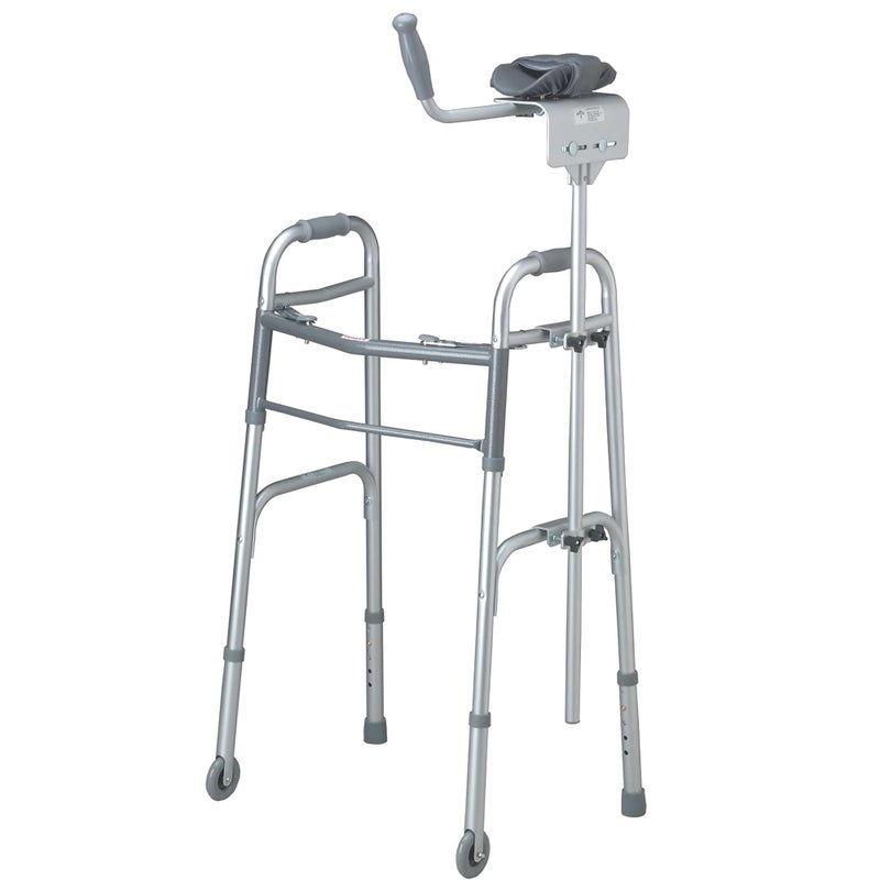 Medline Walker Platform Attachment Enhances Stability Mobility for TwoButton Walkers Easy Installation