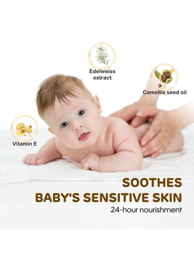 aiwibi Baby Body Lotion 150ml, Gentle Non-Greasy Baby Moisturizing Lotion With Camellia Seed Oil & Vitamin E - Image 5