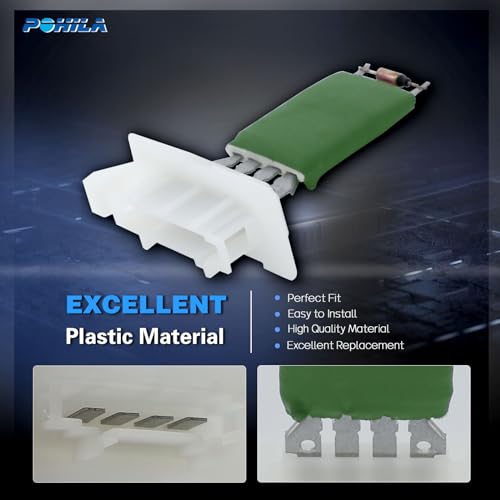 POHILA Blower Motor Resistor Compatible with 1K0959263A Volkswagen Jetta 2005-2014 Passat 2006-2010 Tiguan 2009-2017 Beetle Golf CC Eos GTI R32 Rabbit - Image 4