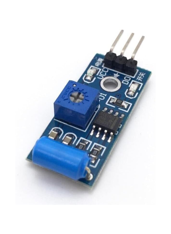 SOLDOUT - SW-420 Normally Closed Alarm Vibration Sensor Module Vibration Switch SW420 - Image 1