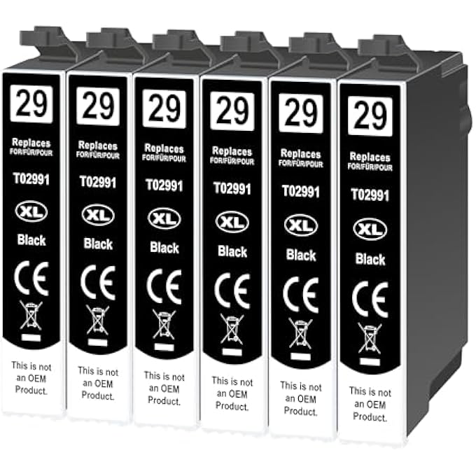 29XL PRINTER CARTRIDGES COMPATIBLE WITH EPSON XP 342 PRINTER CARTRIDGES 29 XL CARTRIDGES FOR EXPRESSION HOME XP-352 XP-332 XP-235 XP-245 XP-255 XP-335 XP-345 XP-355 XP-432 XP-435 XP-442 XP - Image 1