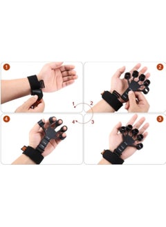 Huitich FlexGrip Silicone Hand Grip Exerciser Black 11.5X10.5X2.8mm  - Image 5