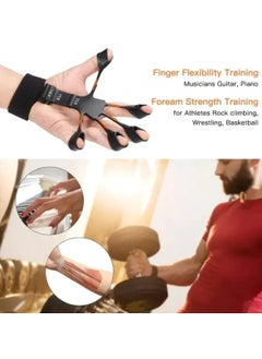 Huitich FlexGrip Silicone Hand Grip Exerciser Black 11.5X10.5X2.8mm  - Image 2