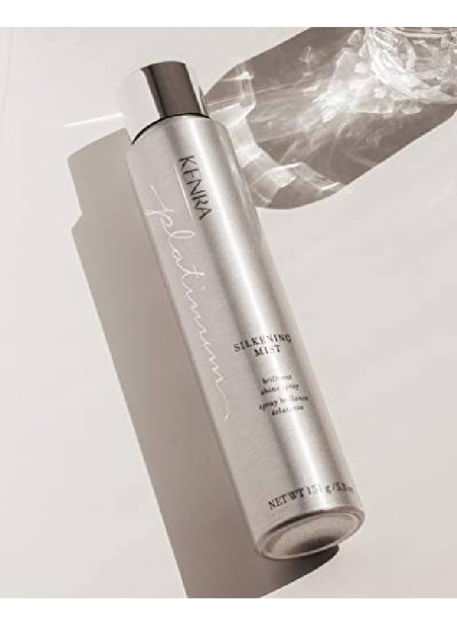 Kenra Professional Kenra Platinum Silkening Mist 55% ; Brilliant Shine Spray ; All Hair Types ; 5.3 Oz  - Image 4