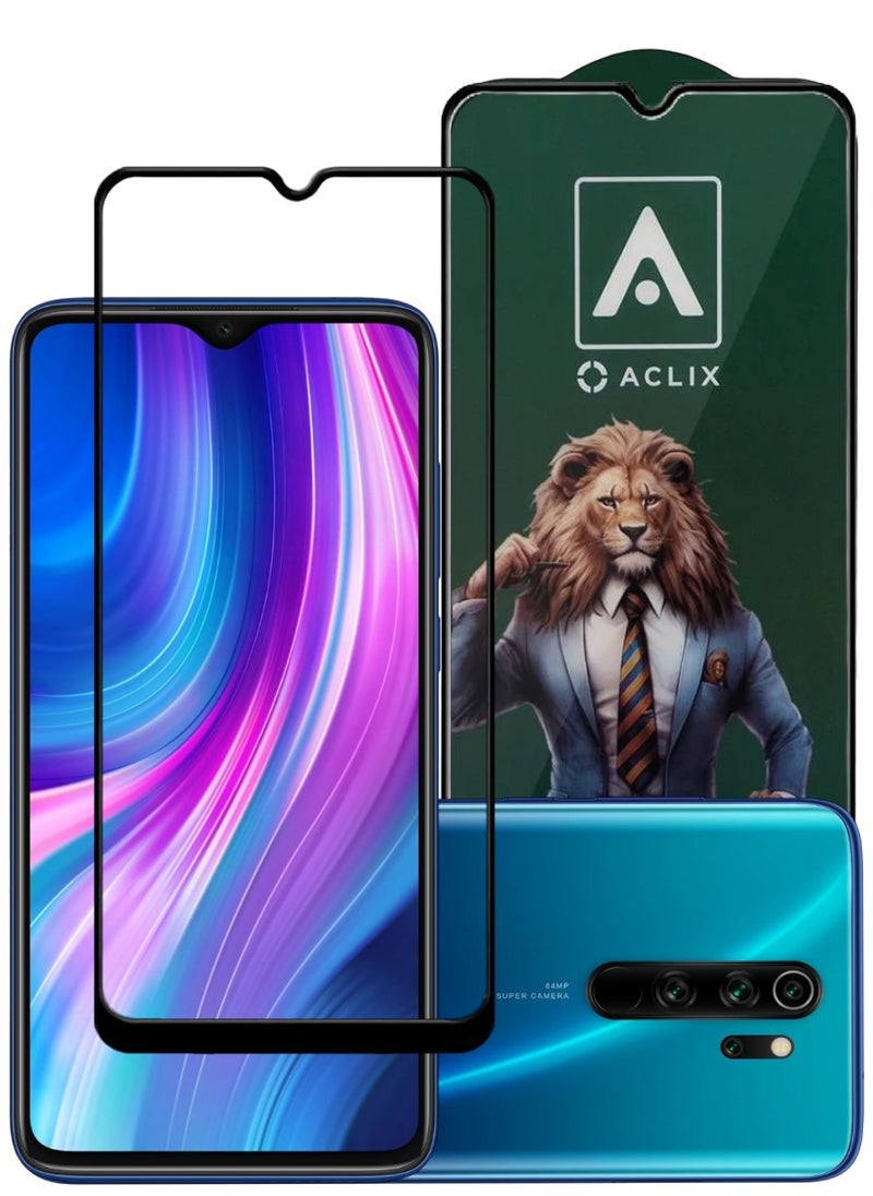 ACLIX Antistatic ESD Dustproof Premium Quality High Definition Tempered Glass Screen Protector Designed For Xiaomi RedmiNote 8 Pro - Image 1