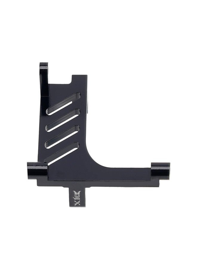 DJX CNC Aluminum HPI Rear Servo Brace Mount Bracket Suitable for 1/18 HPI Venture18 RC Crawler Car Upgrades Parts (Black) - Image 2
