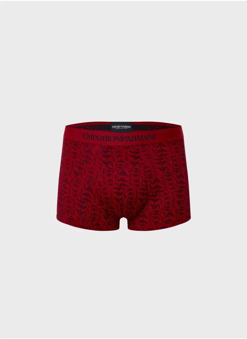 امبوريو ارماني 3 Pack Logo Band Trunks