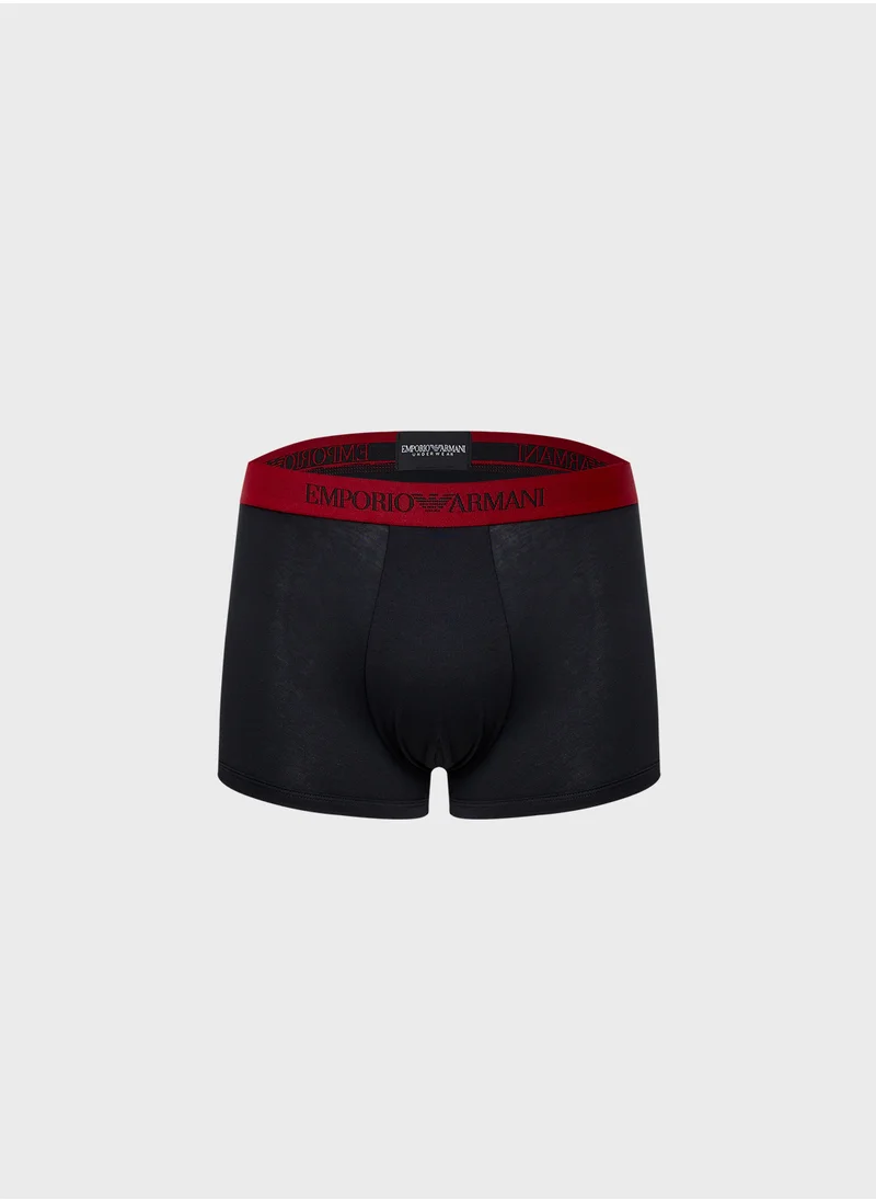 امبوريو ارماني 3 Pack Logo Band Trunks