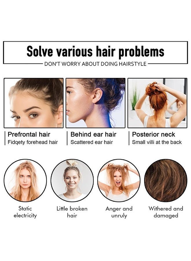 maycreate - Broken Hair Finishing Solution—Hair Finishing Stick, Hair Mascara For Flyaway Tamer, Fly Away Hair Tamer Stick For Enhance Gloss Of Hair, Anti Frizz Broken Hair Baby Hair Flash Moment Flyaway Stick, Non-Greasy - Image 1