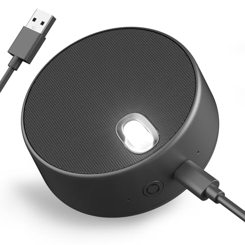 ROFALL USB Computer Speakers, PC Speaker with Microphone, 2 Sound Modes, Laptop Speaker with Mic, Hand Free Enhanced Voice Pick up, Compatible with Zoom for Video Meeting, Skype, Gaming, Zoom, Plug & Play - Image 1